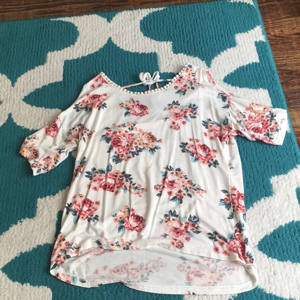 Off the shoulder shirt